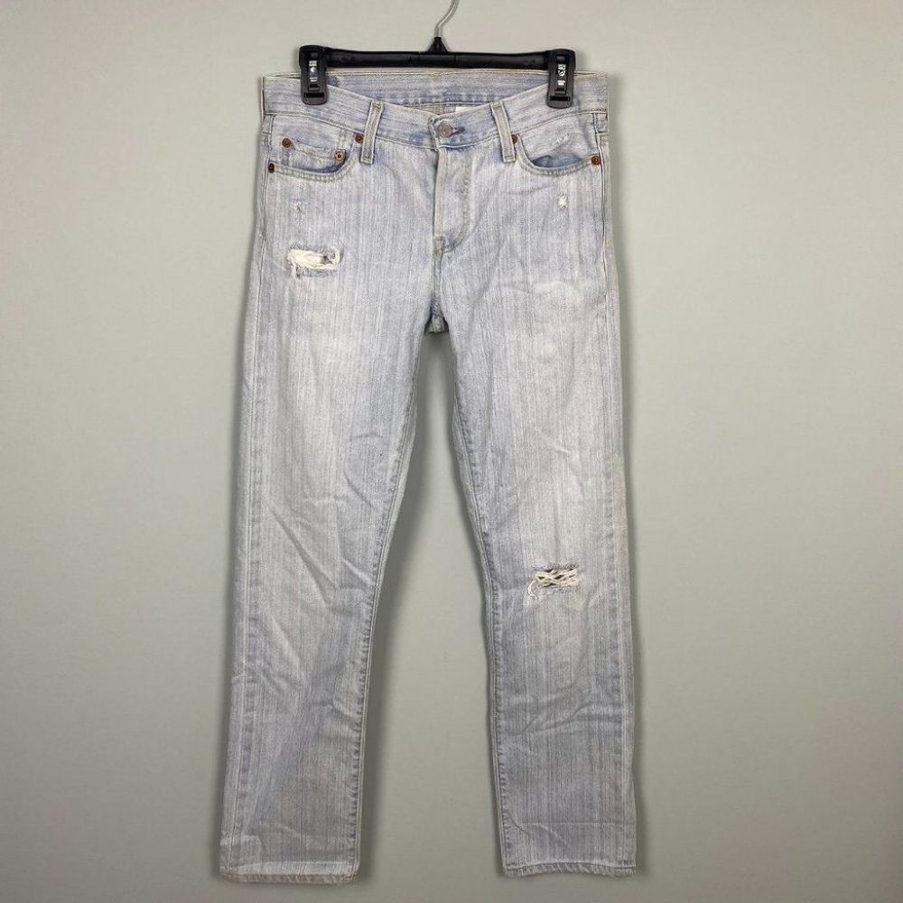 Vintage Levi's 501 Jeans Late 80s - Early 90s Light Wash W26 L32 26 X 32